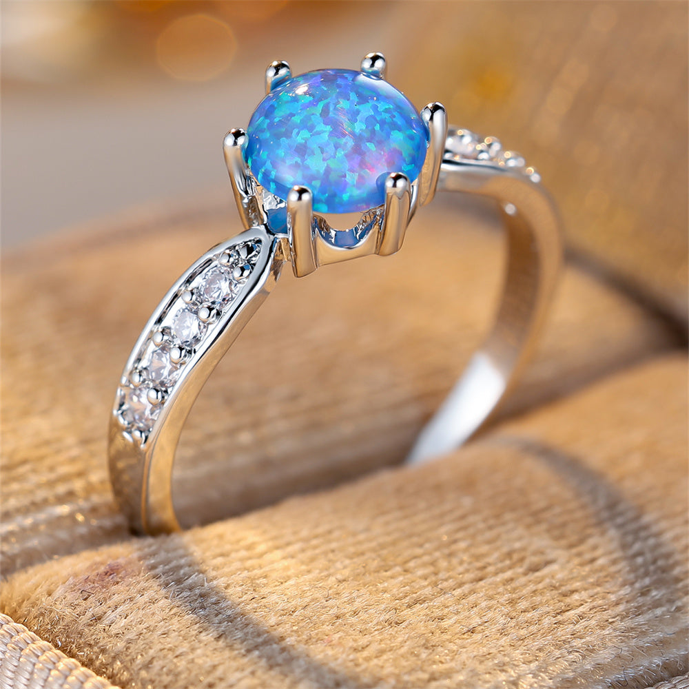 Timeless Radiance Opal Ring