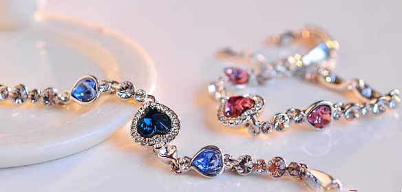 Legacy Heart Crystal Bracelet