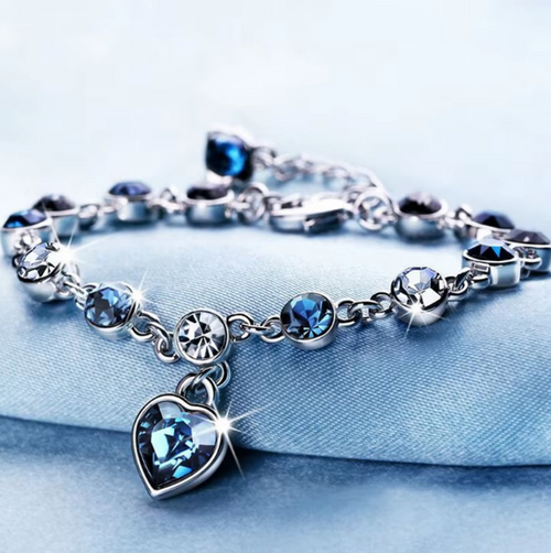 Legacy Heart Crystal Bracelet