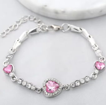 Legacy Heart Crystal Bracelet