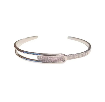 Eternal Spark Zircon Charm Bangle