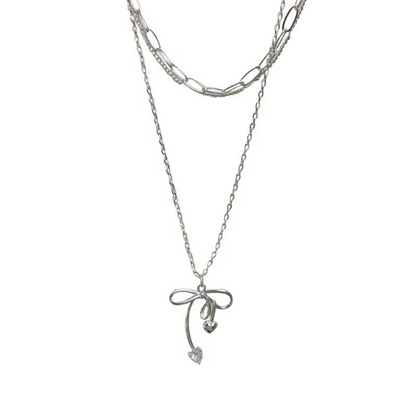 Eternal Grace Bow Necklace